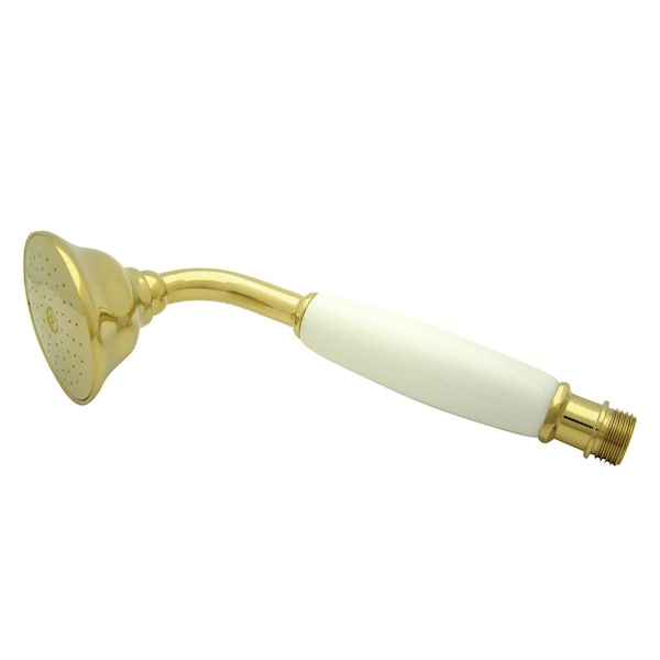 Victorian 2-3/4" HAnd Shower Head, Polished Brass